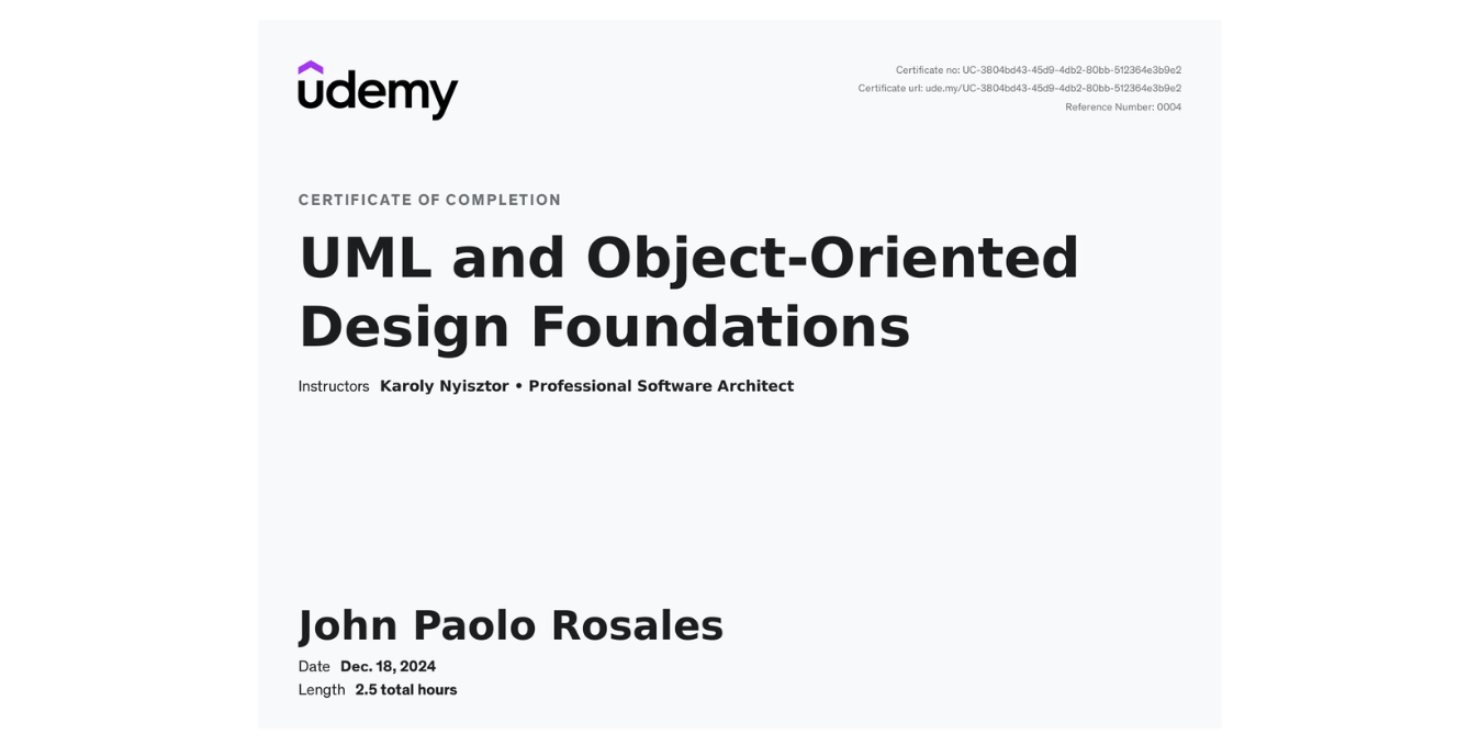 UML and Object-Oriented Design